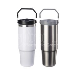 30 oz. sublimation portable travel mug