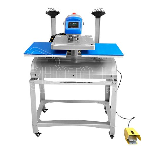 electric dual-station flat press machine