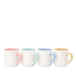 Sublimation Flower-Shaped Coffee Mug
