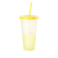 700 ml Custom Color Changing Straw Cups