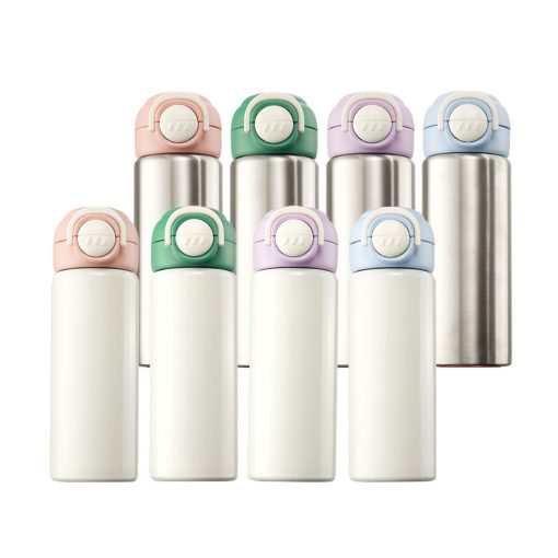 500ml Kids’ Insulated Stainless Steel Water Bottle with Flip-Top Lid