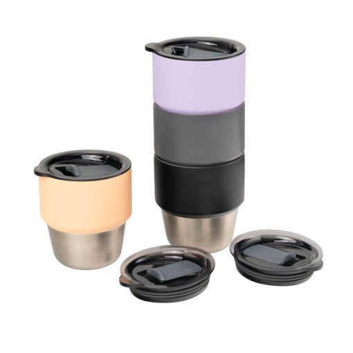 ● This mini cup set is made of high-quality food-grade stainless steel. ● It has double-wall vacuum construction to keep your drinks hot or chilled for hours.