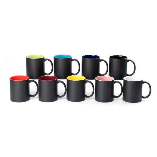 ● 9 varieties of inner colors, offered in 10 and 11oz sizes.