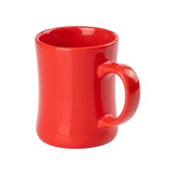 14 oz. Bright Light Bamboo Knot Ceramic Mug for Laser Engraving