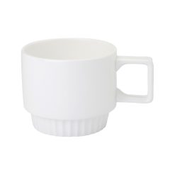 11 oz. Sublimation Stackable Bone China Coffee Mug