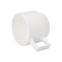 This custom coffee mug is made from high-quality bone china.