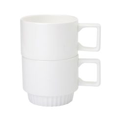 The tapered bottom design allows for effortless stacking, making storage neat and space-efficient.