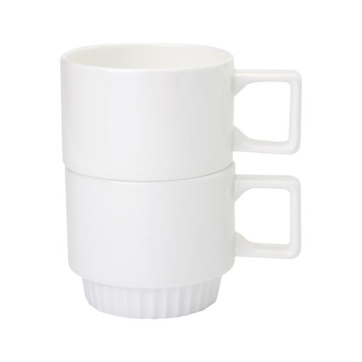 The tapered bottom design allows for effortless stacking, making storage neat and space-efficient.