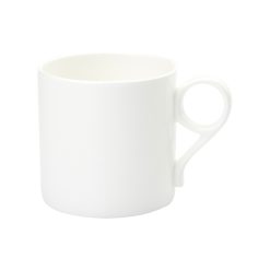 12 oz. Sublimation Bone China Mug with '9'-Shaped Handle