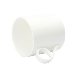This custom mug is made from high-quality bone china.