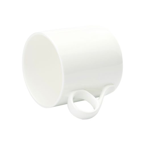 This custom mug is made from high-quality bone china.