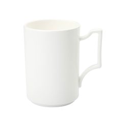 13 oz. Sublimation Garden Bone China Mug with Square Handle