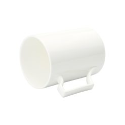 This custom mug is made from high-quality bone china.