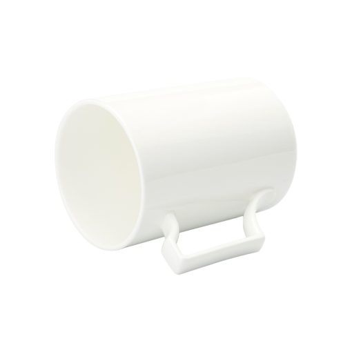 This custom mug is made from high-quality bone china.