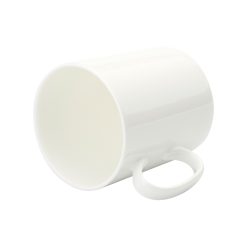 This custom mug is made from high-quality bone china.
