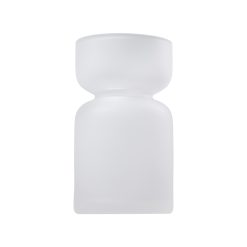 Sublimation Hourglass-Shaped Borosilicate Frosted Glass Cup