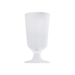 Sublimation Frosted Conical Glass Cup with Short Base