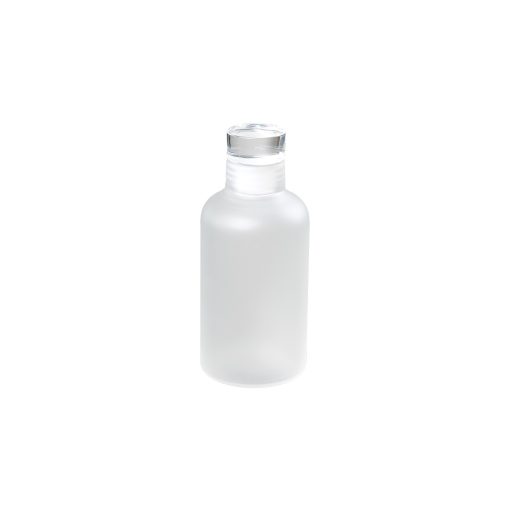 Sublimation Frosted Borosilicate Glass Bottle with Glass Lid