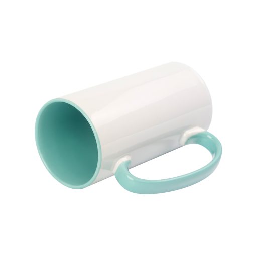 This mug is made of high-quality ceramic.