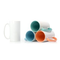 Four fresh interior colors: white, orange, light blue, light green.