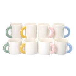 You can customize this mug by imprinting any desired logo, pattern or text on the surface.