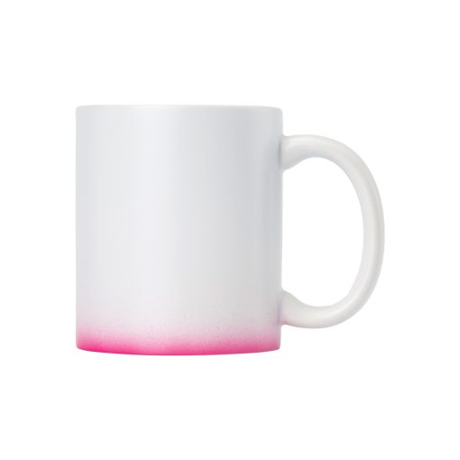 Sublimation 11 oz. Ceramic Mug with a Soft Color Fade Effect - Matte Finish
