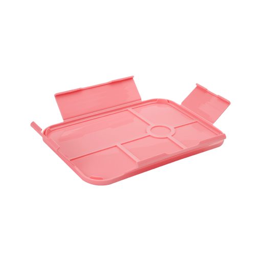 Snap-on lid — leak-proof for easy carrying.