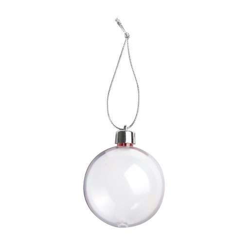 Sublimation Clear 3D Plastic Christmas Ornaments