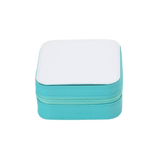 Jewelry Organizer Box Square - PU Leather Storage Case with Multiple Compartments