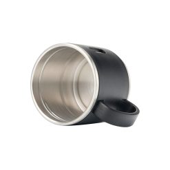 This bottle features an innovative lid that converts into a cup.