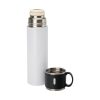 500ml Sublimation Vacuum Insulated Sports Bottle with Snap-Seal Lid & Cup