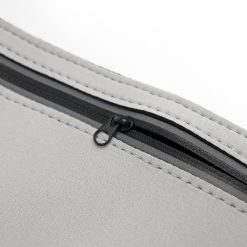 Easy-grip zipper glides smoothly for quick access.