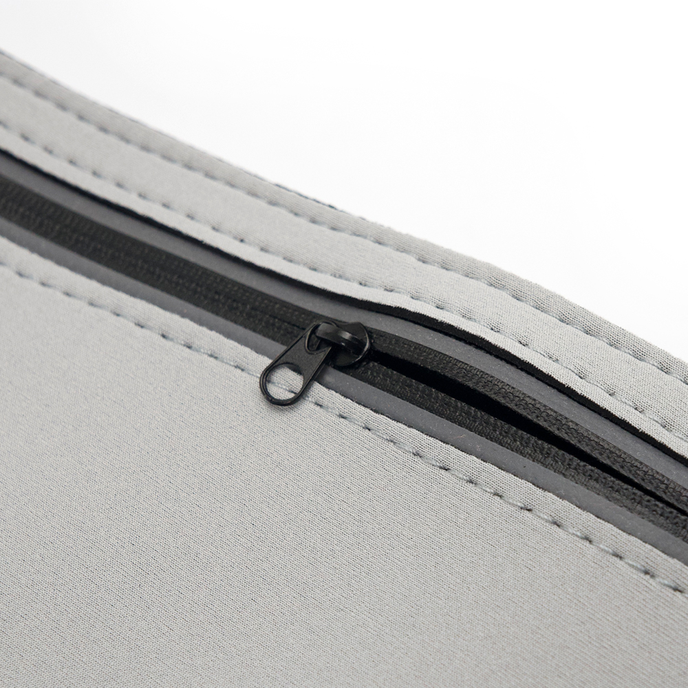 Easy-grip zipper glides smoothly for quick access.